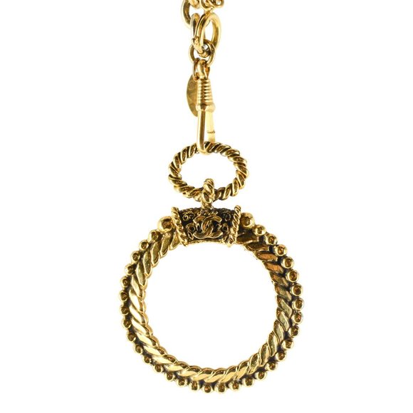 CHANEL Vintage Magnifying Glass Necklace - Picture 5 of 7